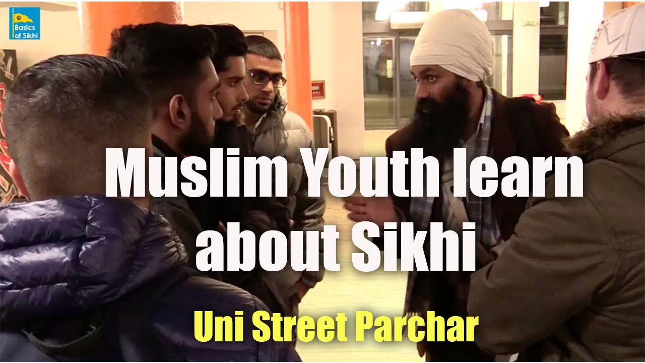 Muslim Youth learn about Sikhi (Street Parchar)