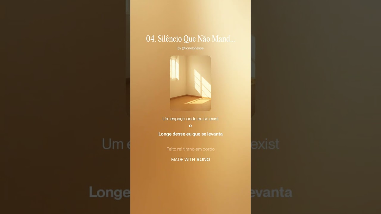 04  Silêncio Que Não Manda