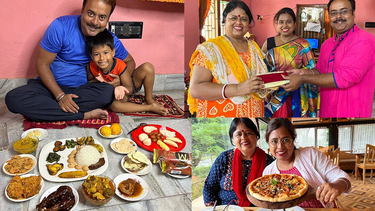জামাইষষ্ঠীতে জমিয়ে খেলাম  😁 | Indian Eating Show