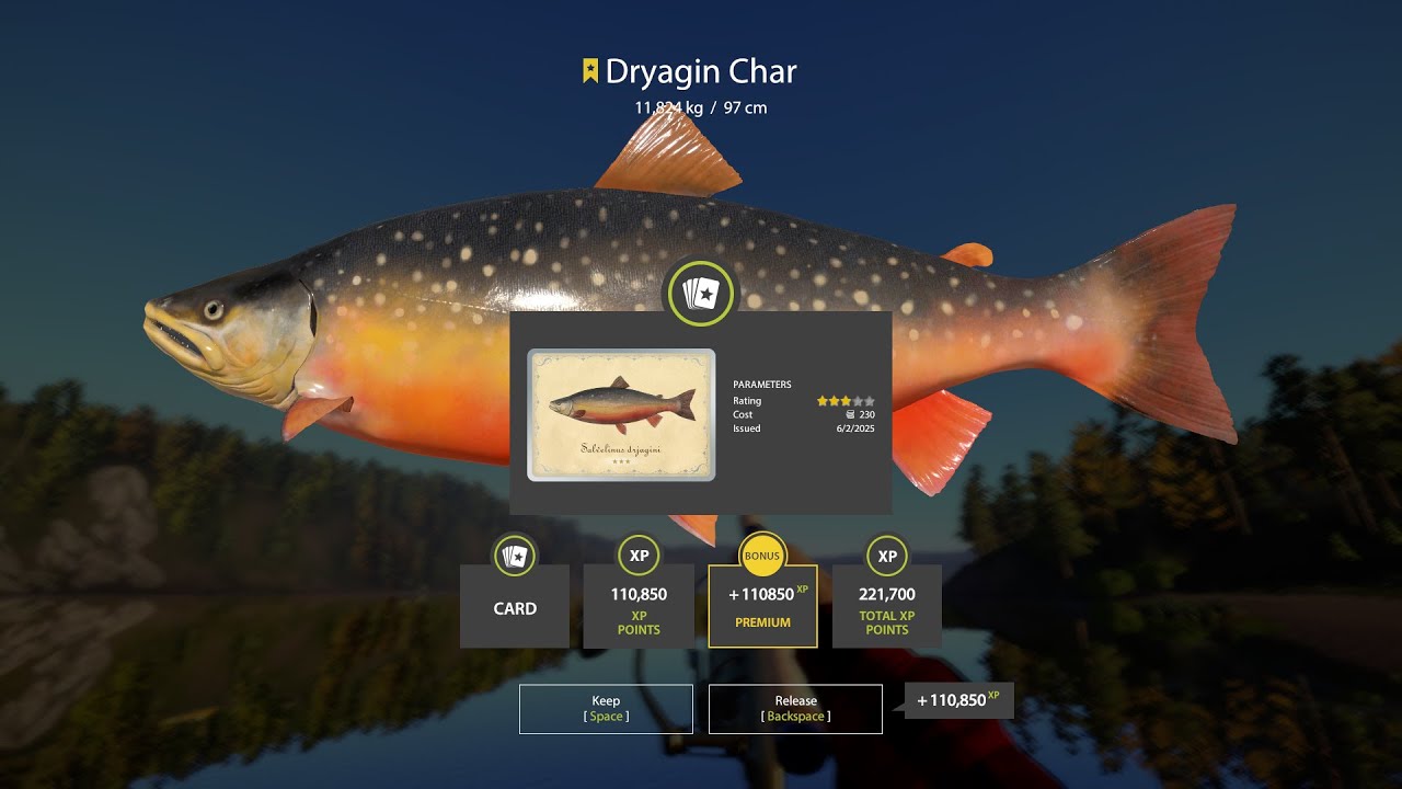 Russian Fishing 4 - DRYAGIN CHAR DREAM ! ! !