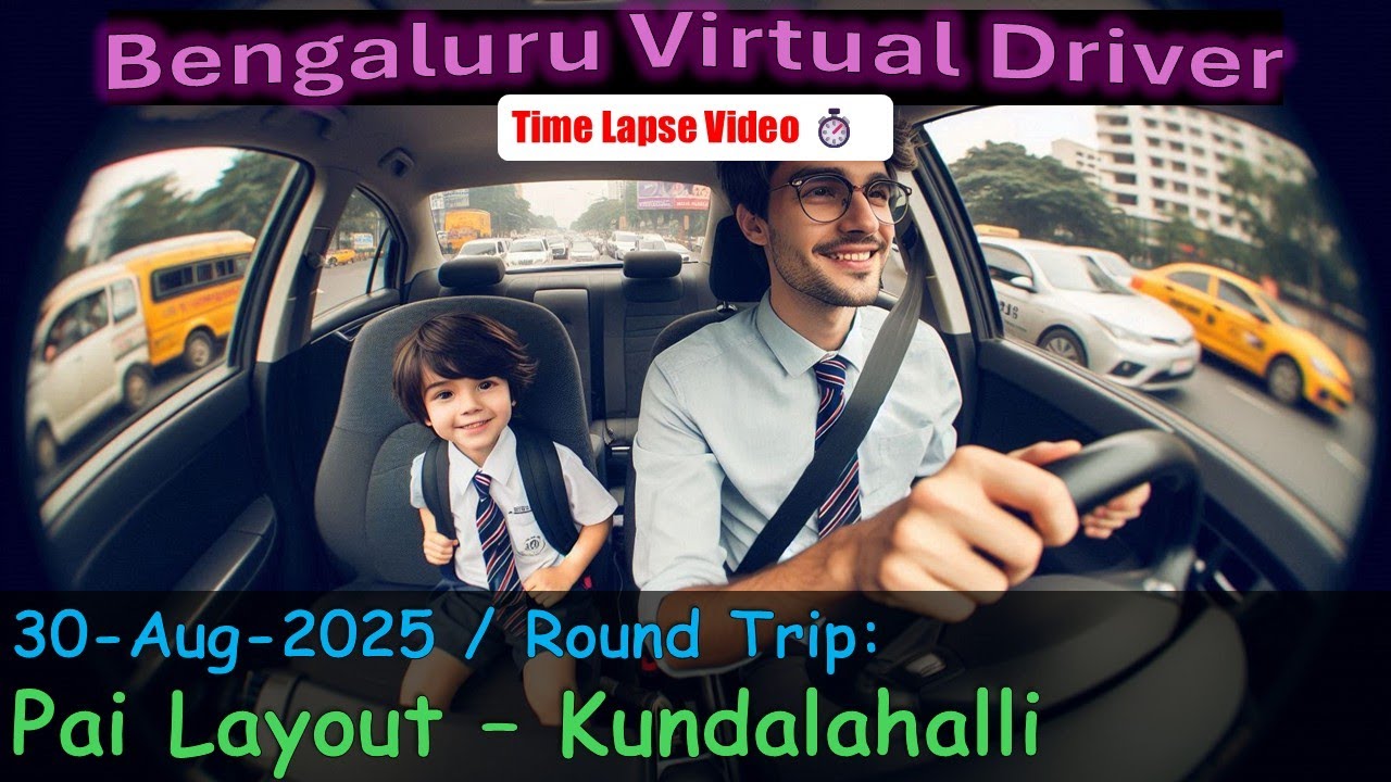 Round Trip: Pai Layout - Kundalahalli | 30-Aug-2025 |  