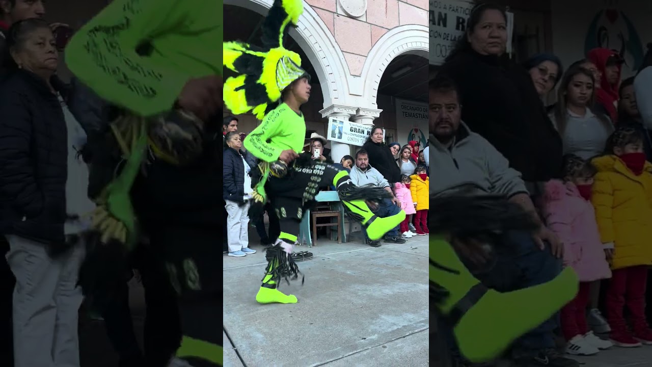 Kevin. Danzeros de R&iacute;o Florido. TEMASTI&Aacute;N 2024. #danza #danzantes #matlachines #cultura #baile