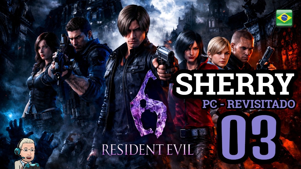 Resident Evil 6 #3 ( SHERRY ) PC PT-BR..
