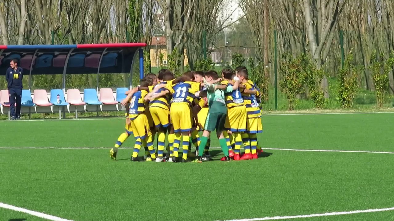 Under 11, Test Match: Bologna-Parma, ingresso in campo, cerimoniale d'inizio