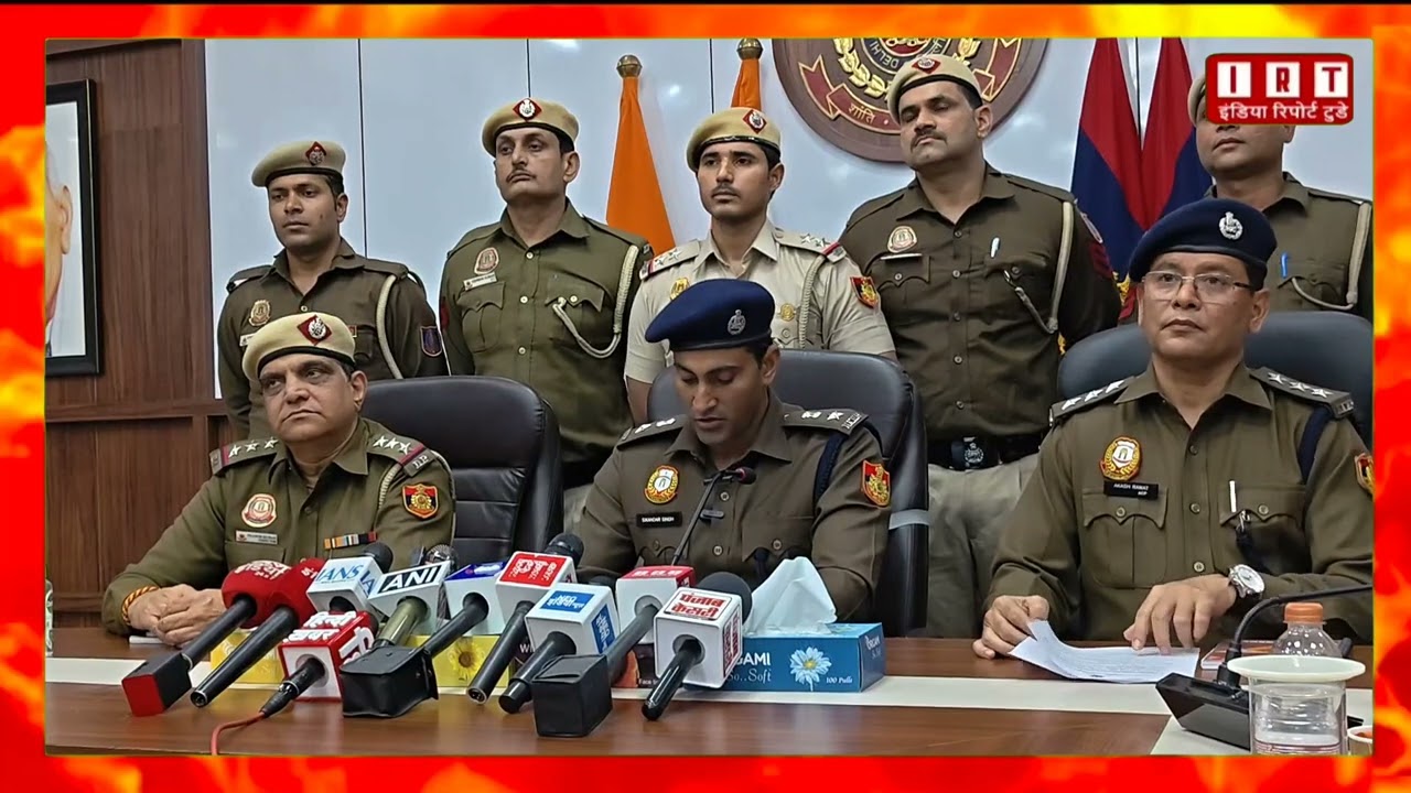 Wazirpur chowki incharge Rohit chahar and his team arrested the criminal before the crime.