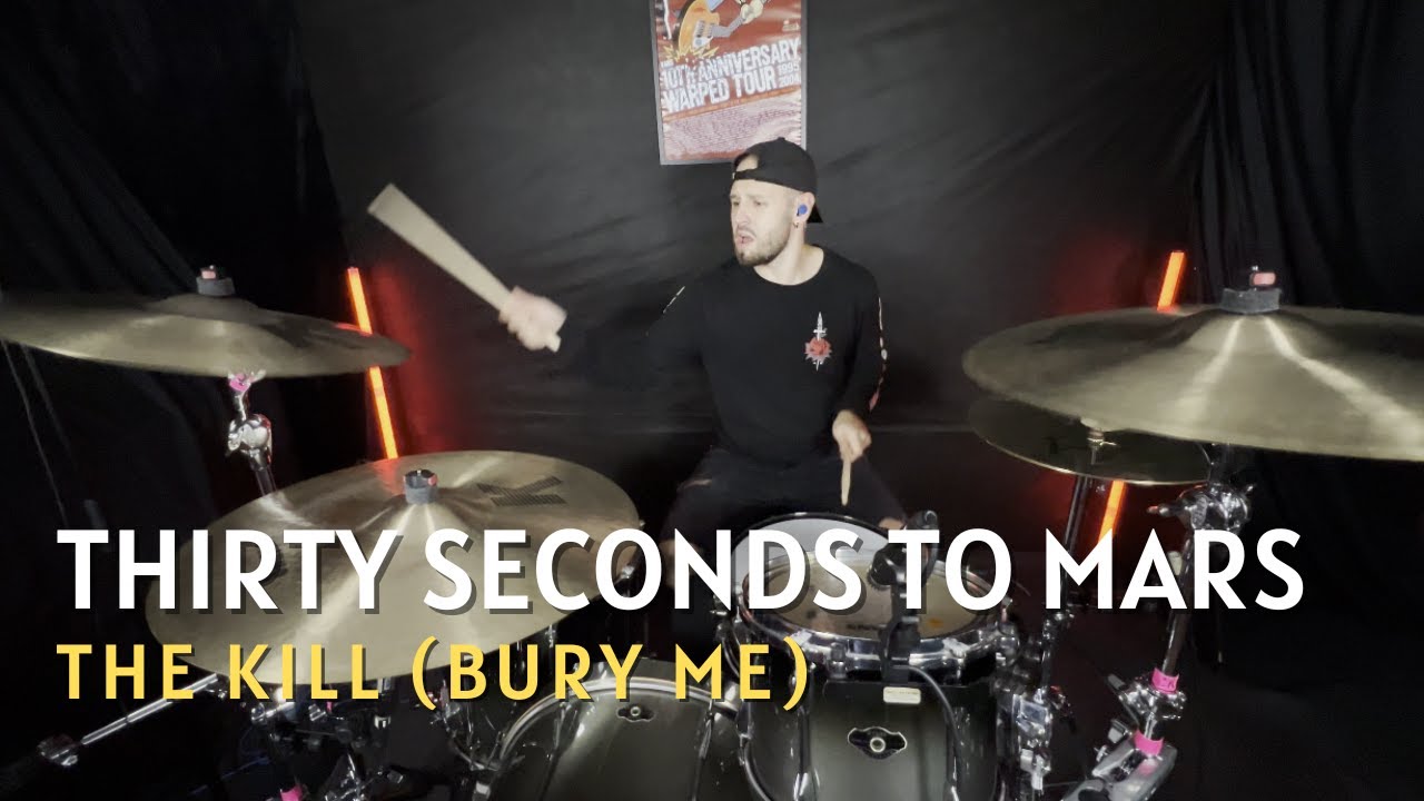 30 (Thirty) Seconds To Mars - The Kill [Bury Me] (DRUM COVER)