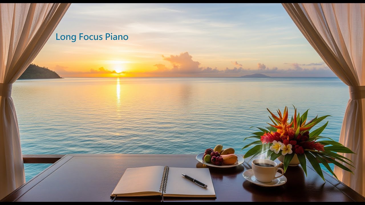 Long Focus Piano Music for Studying, Working & Reading (No Distractions)-6H