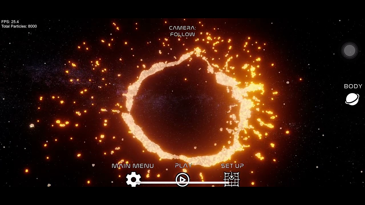 Space crash simulator my own trailer for the game