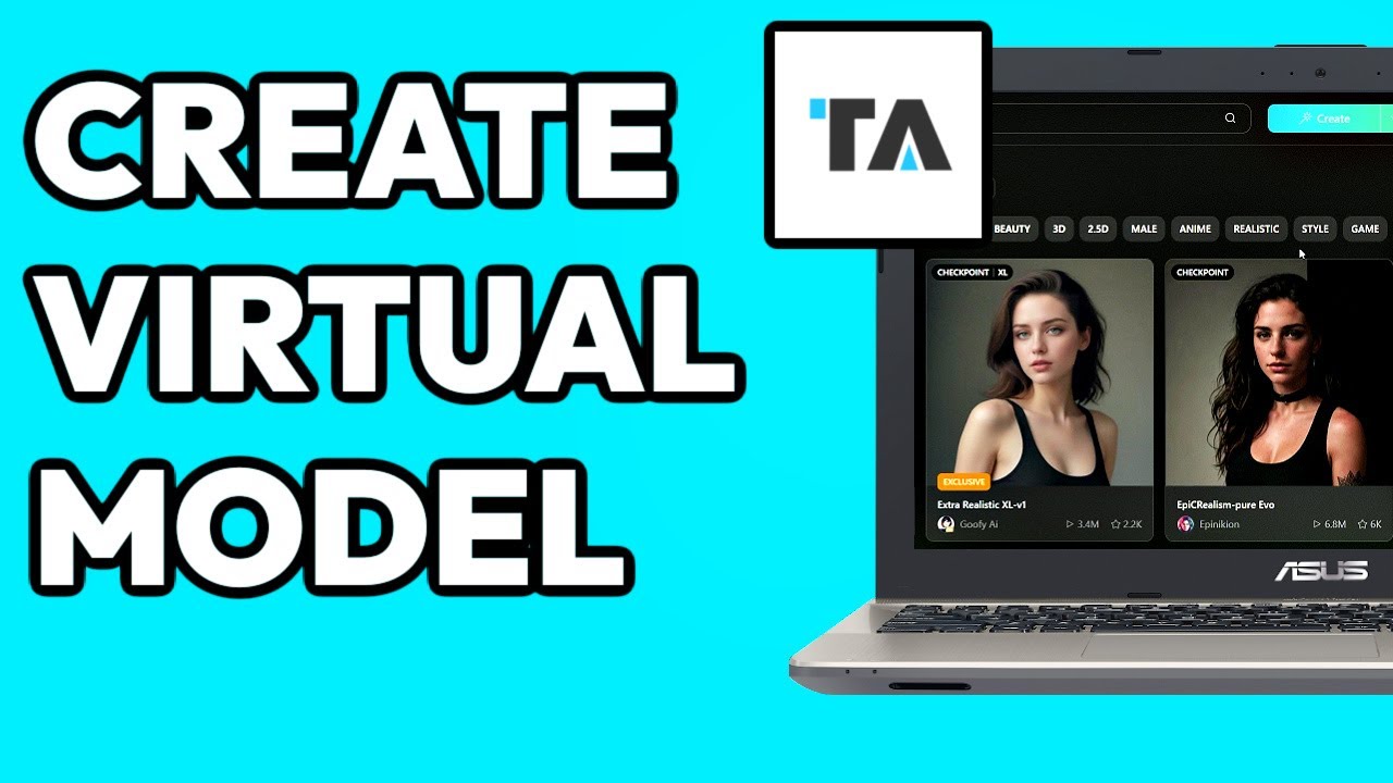How To Create Ai Influencer Tensor Art (EASY)