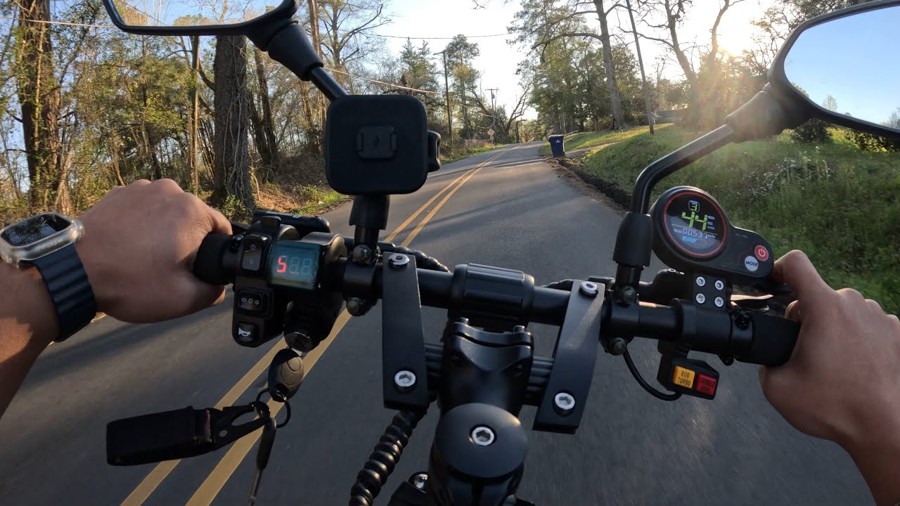 Evening ride: Teewing x5 spins up to 71mph!