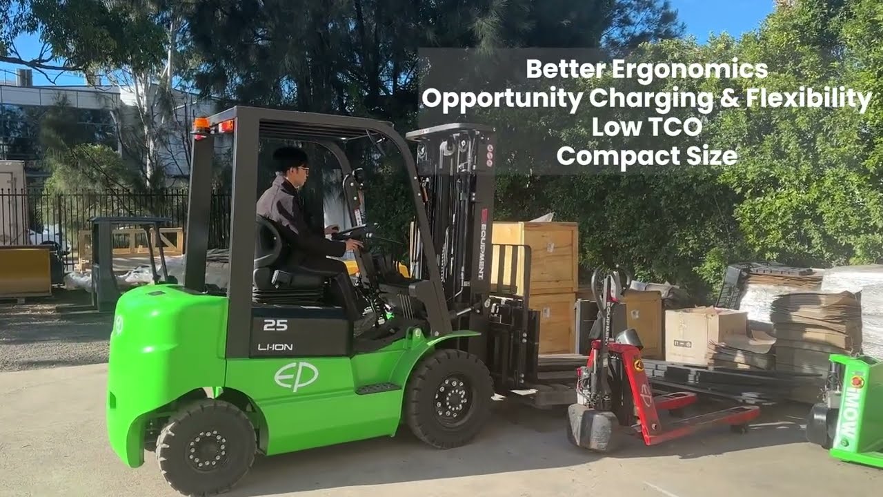 Explore ICE251: EP 2.5 Ton Electric Forklift For Sale