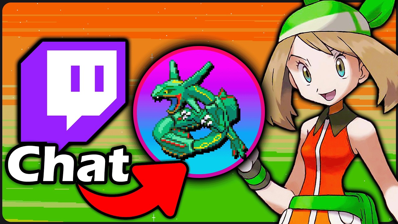 Pokémon Emerald, but Twitch Chat Sends Me My Pokémon (Crowd Control)