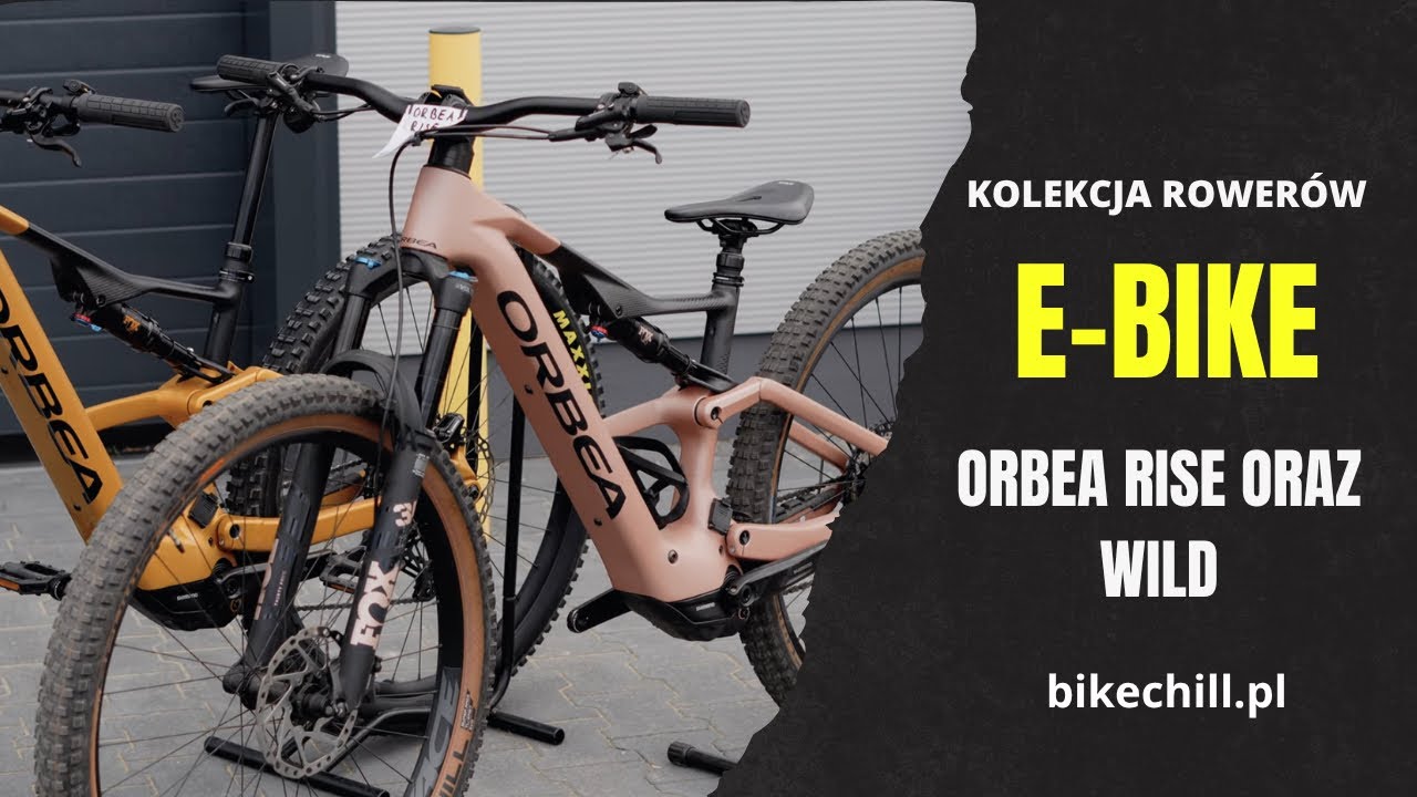 Rowery elektryczne Orbea 2025/2026. Omówienie kolekcji i przedstawienie modeli Orbea Rise oraz Wild.