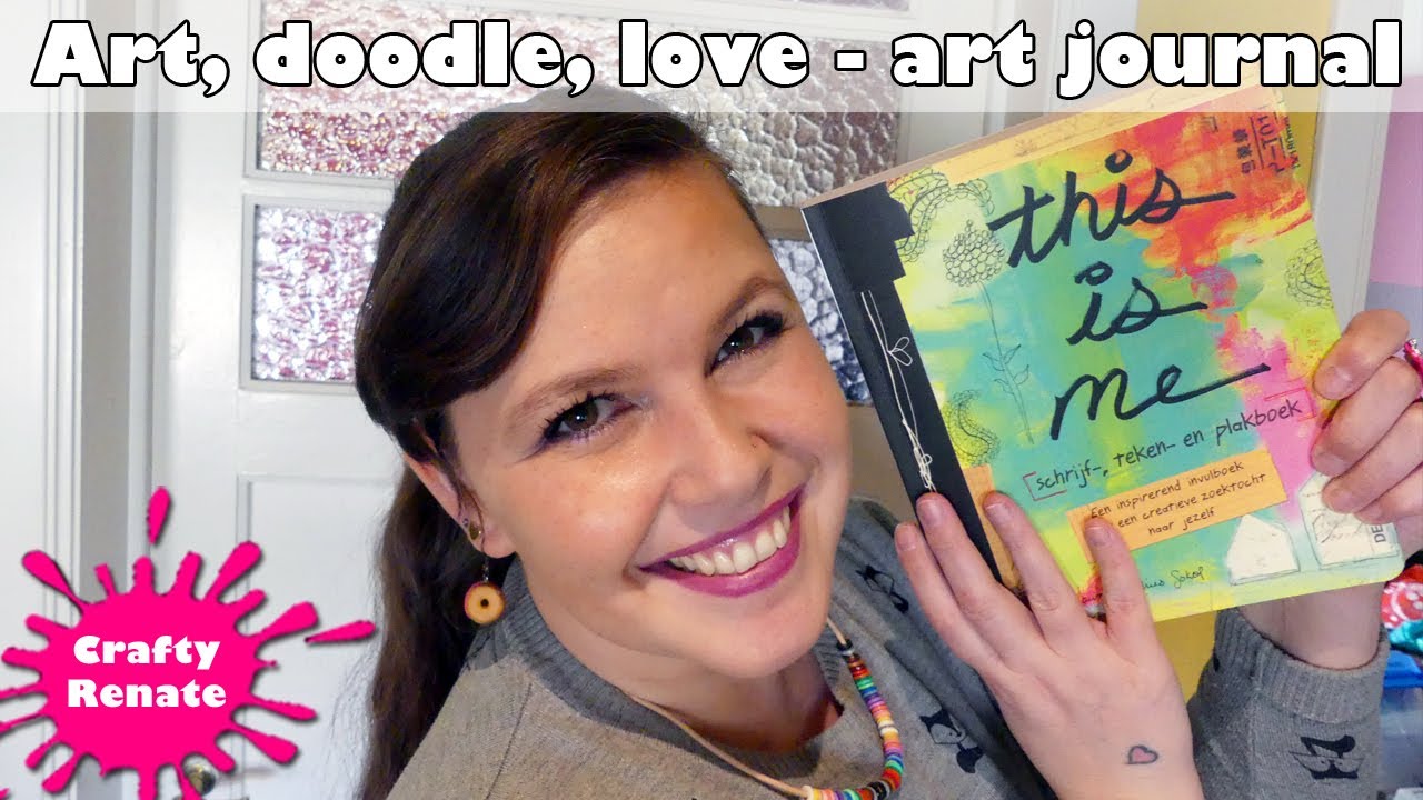 Art, Doodle, Love - Blank art journal flip through