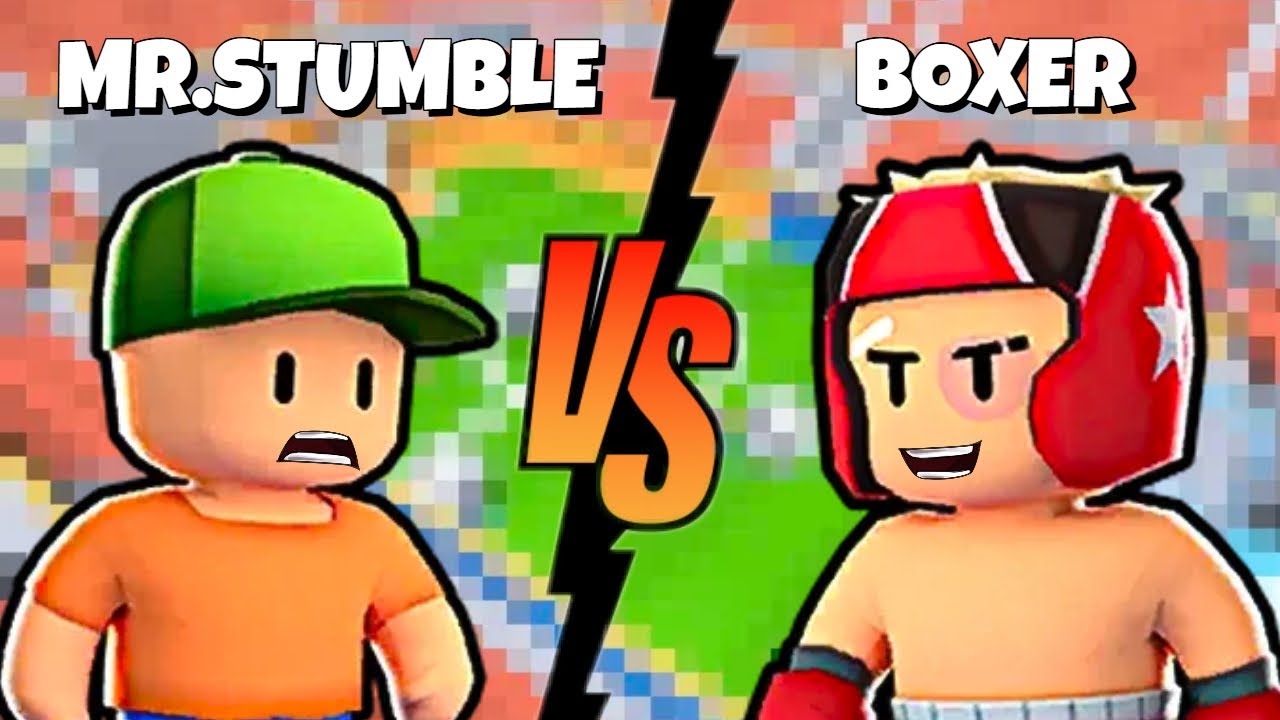 Mr.Stumble VS Boxer Skin War in Stumble Guys 🤯