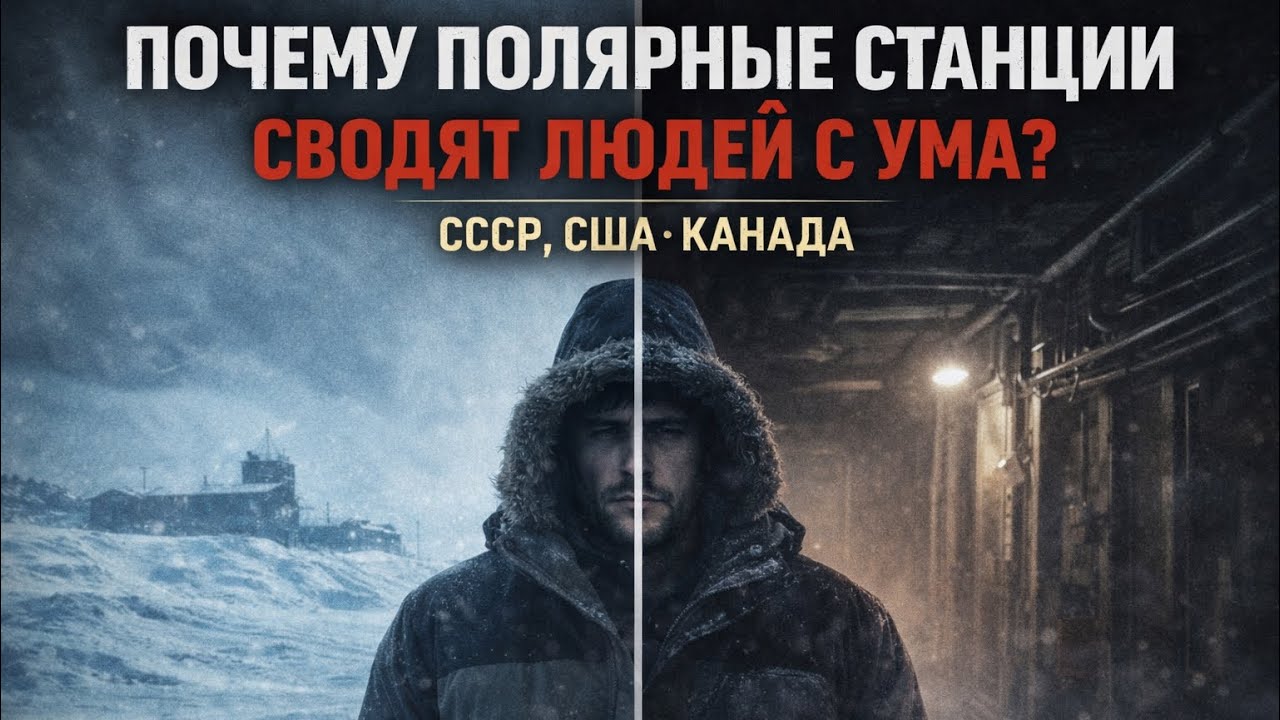 Места, после которых люди менялись. Полярные станции: СССР, США, Канада.