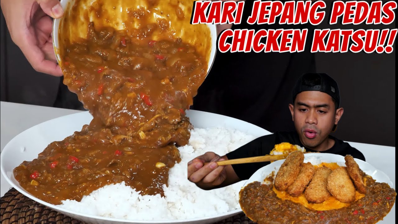MUKBANG 3 KG KARI JEPANG PAKE CHICKEN KATSU