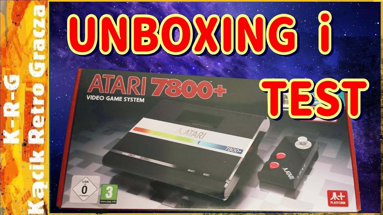 Już Jest !!  ATARI 7800+  !! UNBOXING i Pierwsze Wrażenia !!