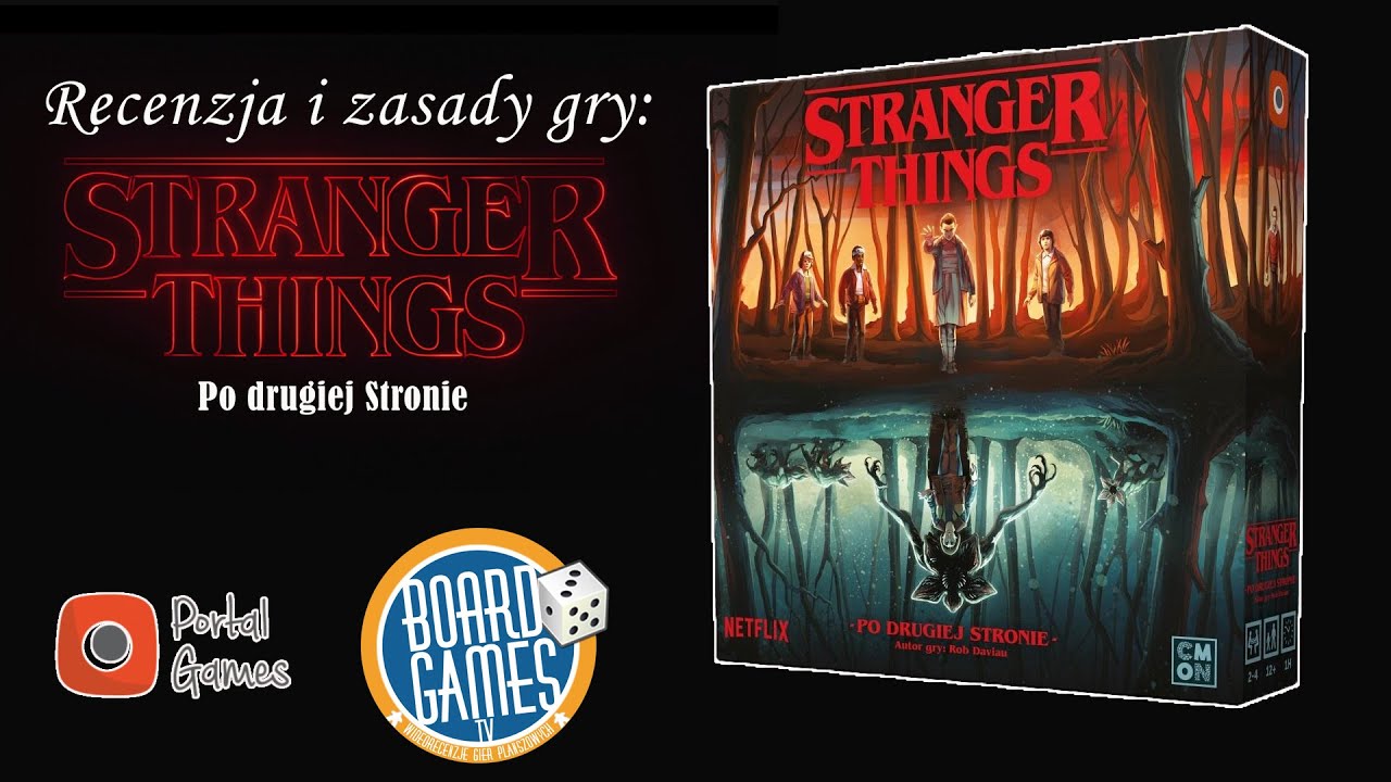 STRANGER THINGS - Kooperacyjna Gra Planszowa | Recenzja | Zasady