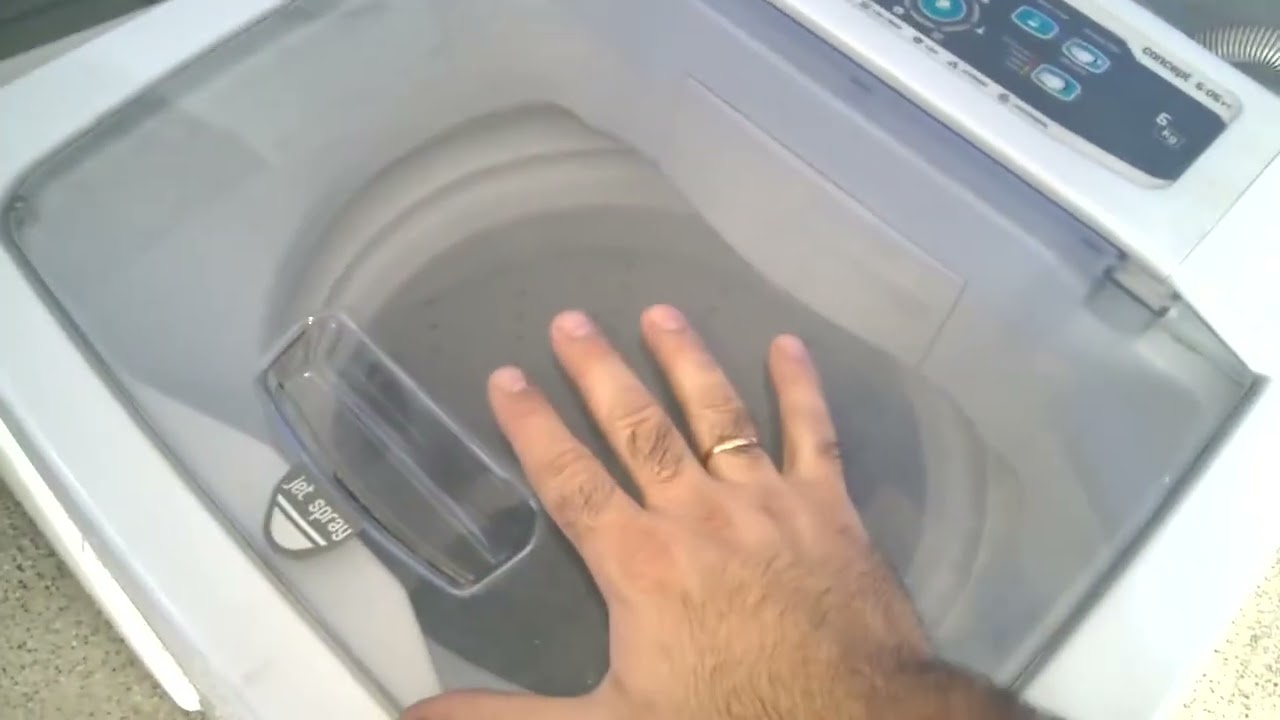 Lavarropas drean 505 golpea al centrifugar y hace ruido cuando lava  vídeo 1 de 2 paso a paso.