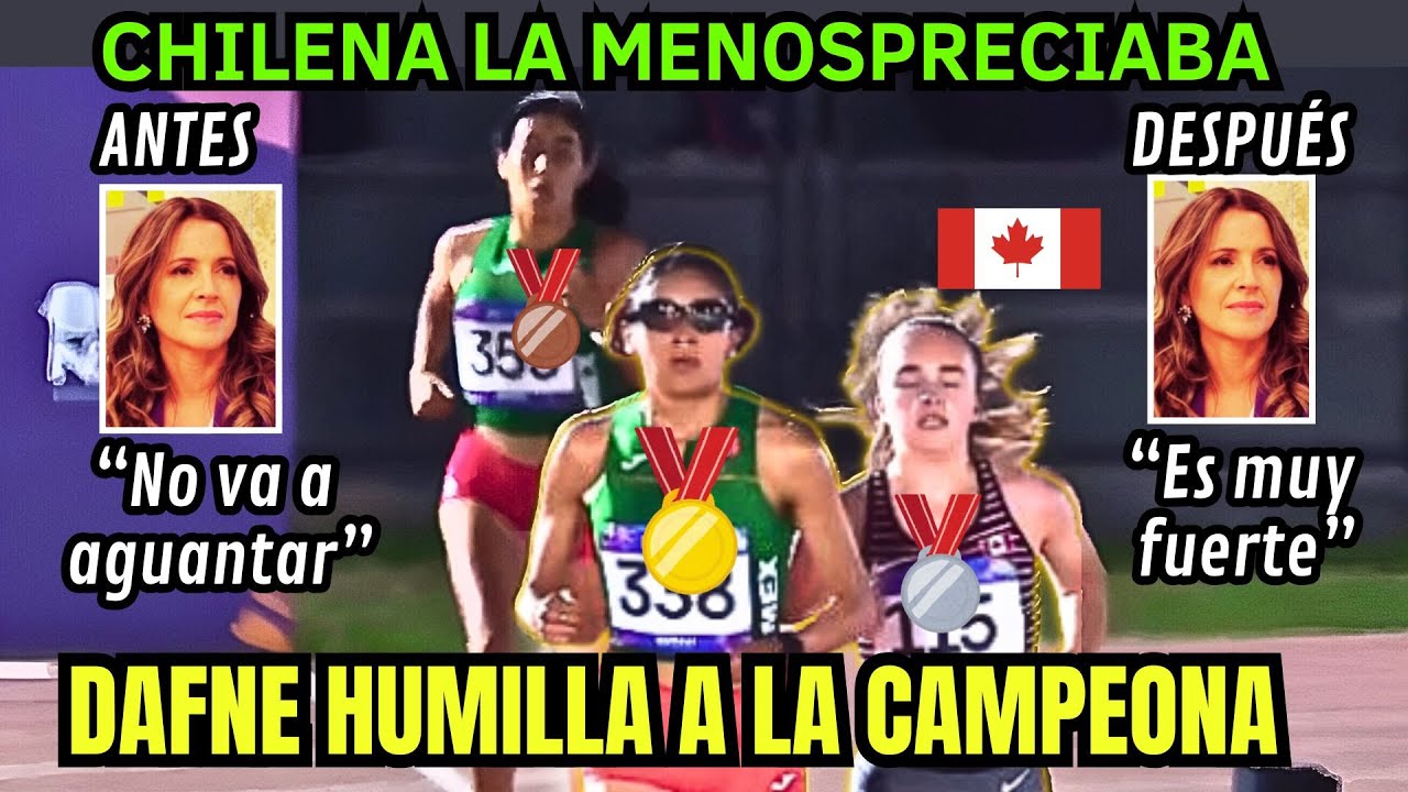 “Dafne Juárez Destruye a la Campeona Canadiense y Silencia a Comentarista Chilena.