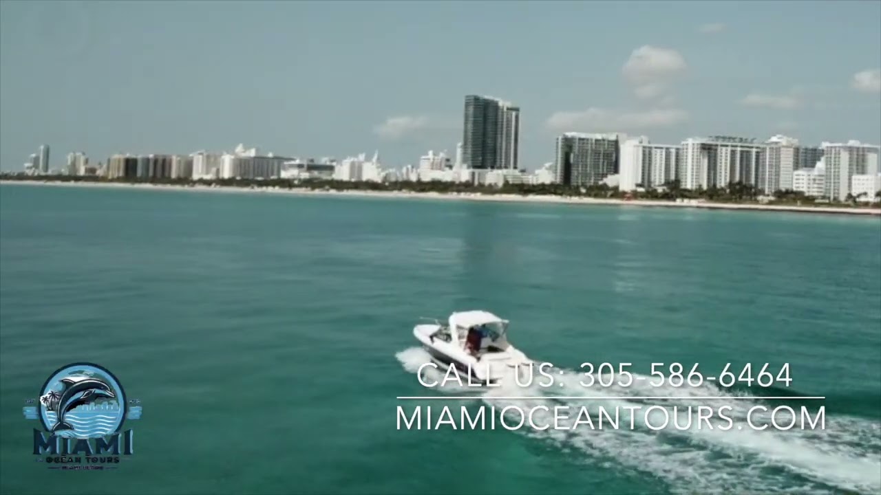 Miami Beach Private Boat Tours along the coastline