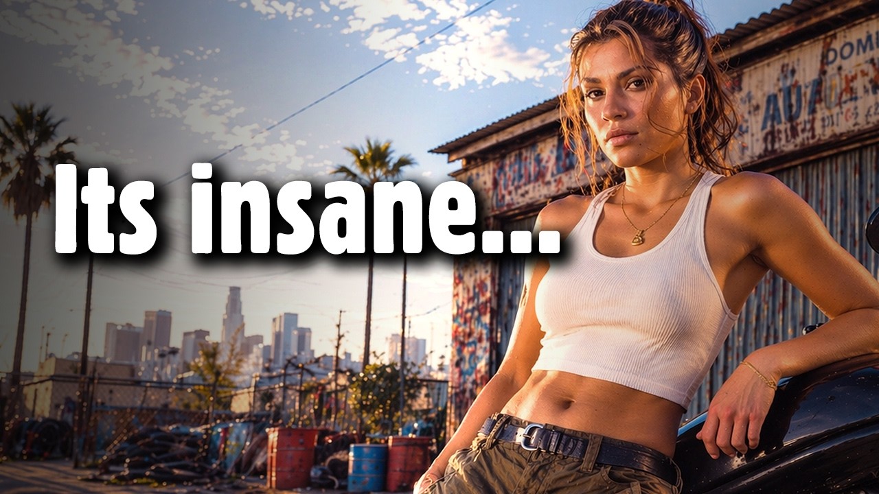 Как GTA 6 может навсегда изменить мир видеоигр... (Реализм, погружение и детали открытого мира)