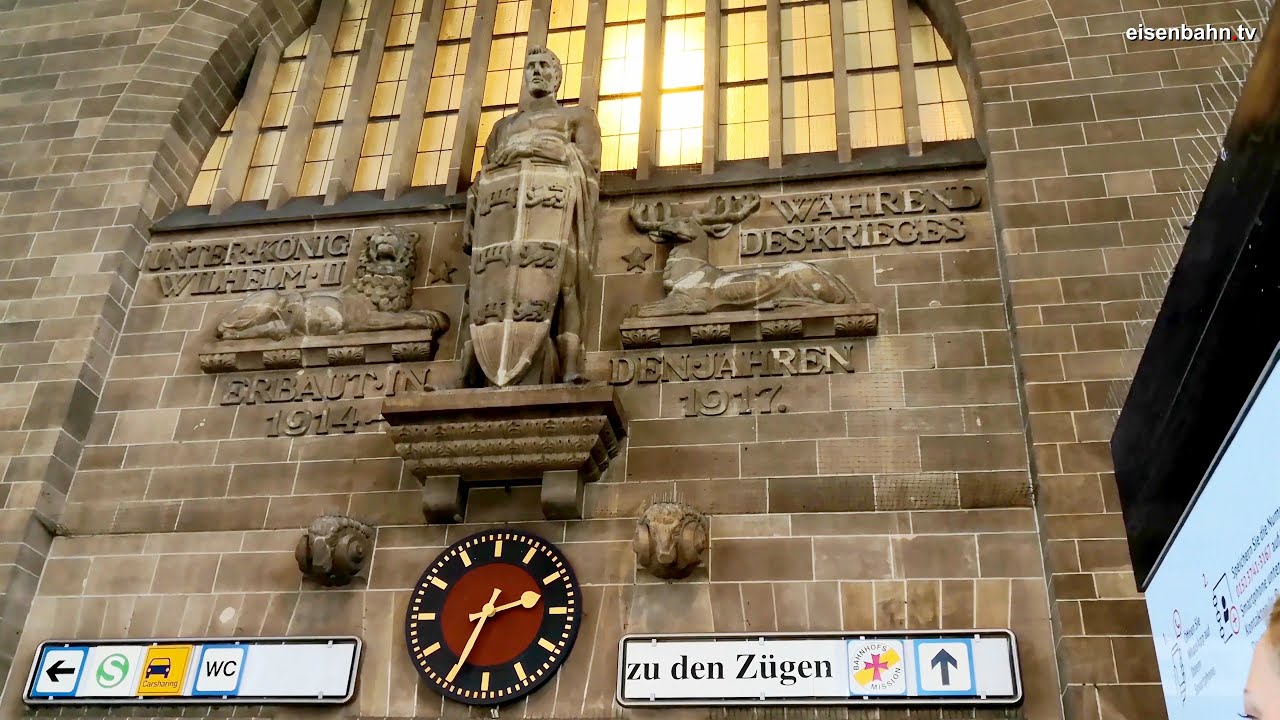 Stuttgart Hauptbahnhof - die Hallen vor dem S21 Umbau