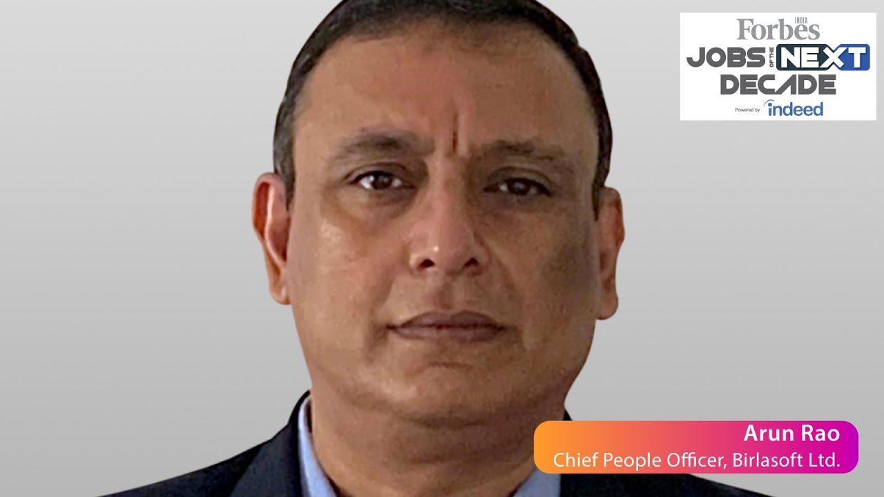 Creating industry-ready workforce | Arun Dinakar Rao, CPO, Birlasoft Ltd. | Jobs of the next decade