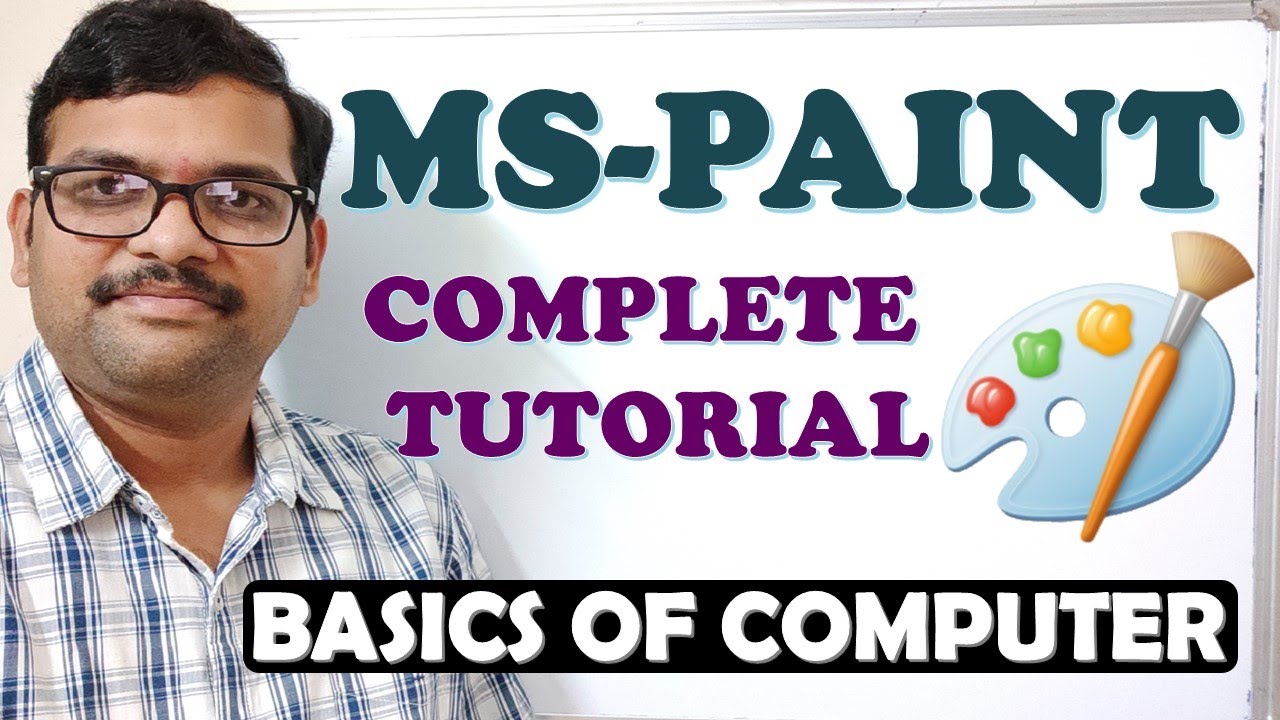 MS-PAINT COMPLETE TUTORIAL || PAINT TUTORIAL || MS PAINT APPLICATION