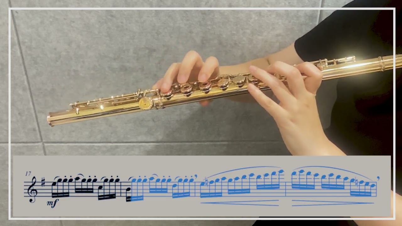 Gariboldi Flute Etudes  Op. 132  No.4  E Minor