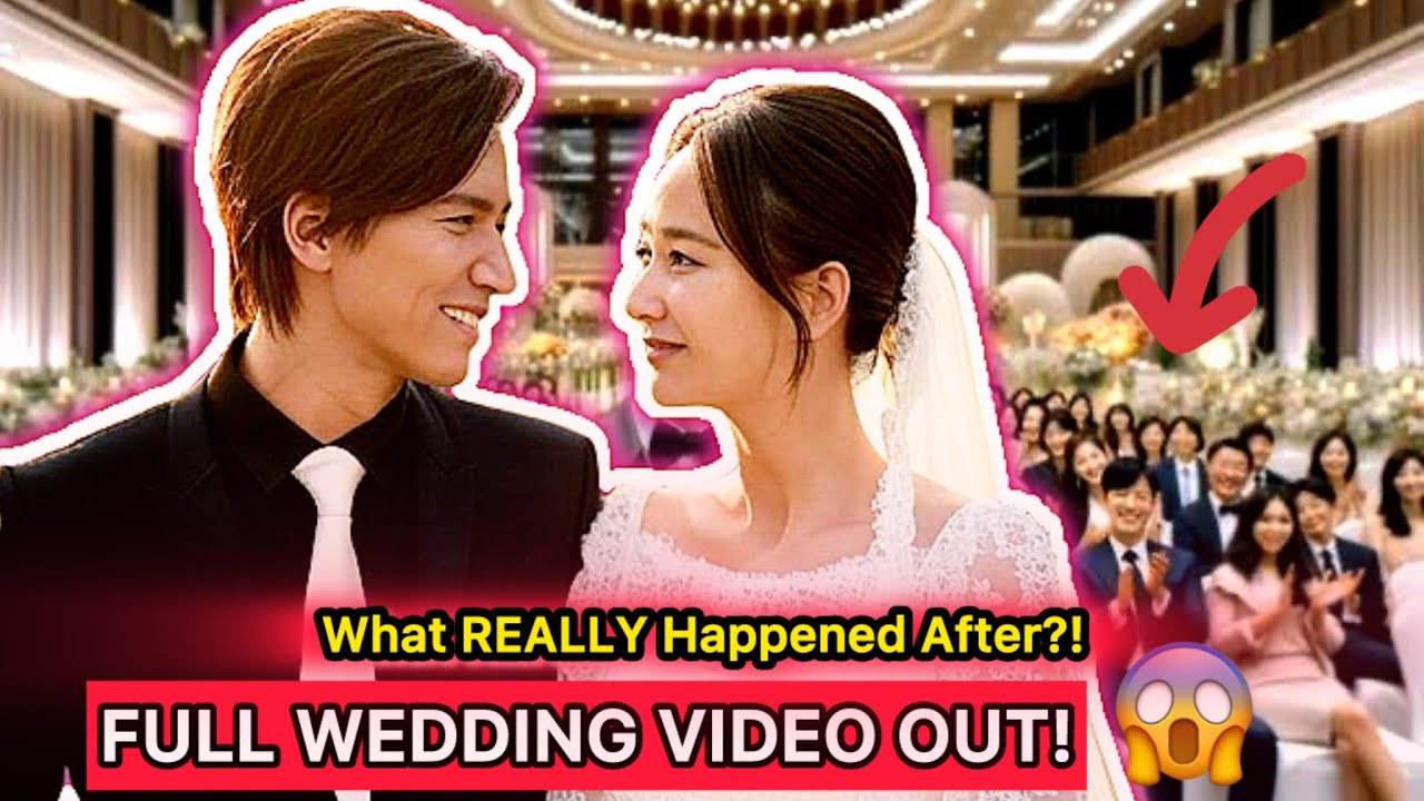 Finally! agency released Jerry yan & tong liya full wedding video 💒