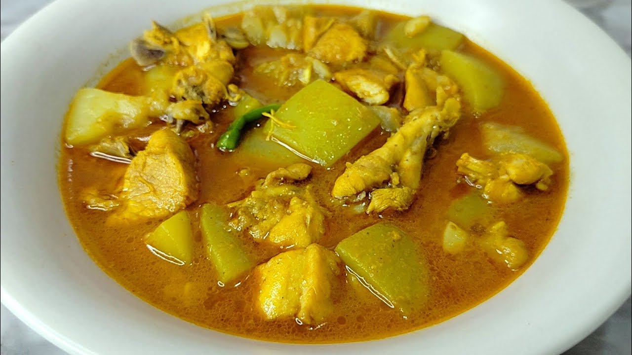 লাউ দিয়ে মুরগি'র মাংসের মজাদার তরকারি | Delicious Recipe of Chicken with Gourd | Lau Chicken Curry