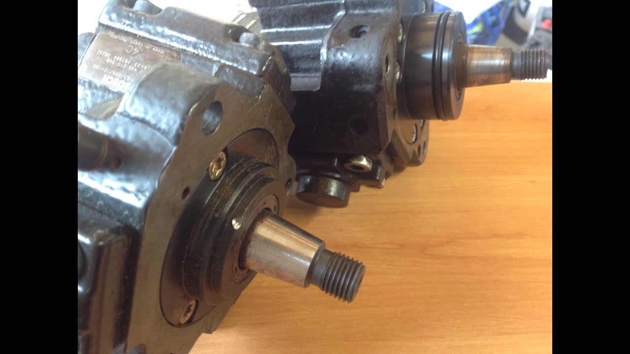 Démontage d'une pompe injection common rail BOSCH CP1H