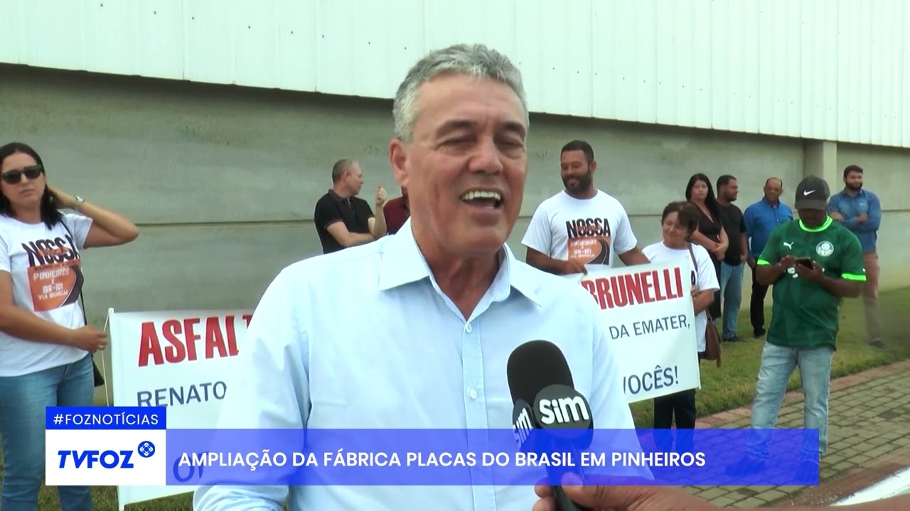 Ampliação da fábrica Placas do Brasil em Pinheiros