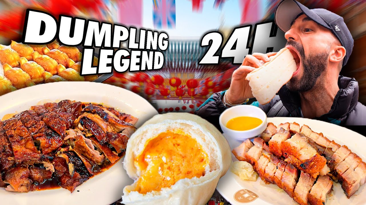 ¡FOOD TOUR! COMIDA CALLEJERA en el BARRIO CHINO MÁS GRANDE de Londres *Street Food Chinatown