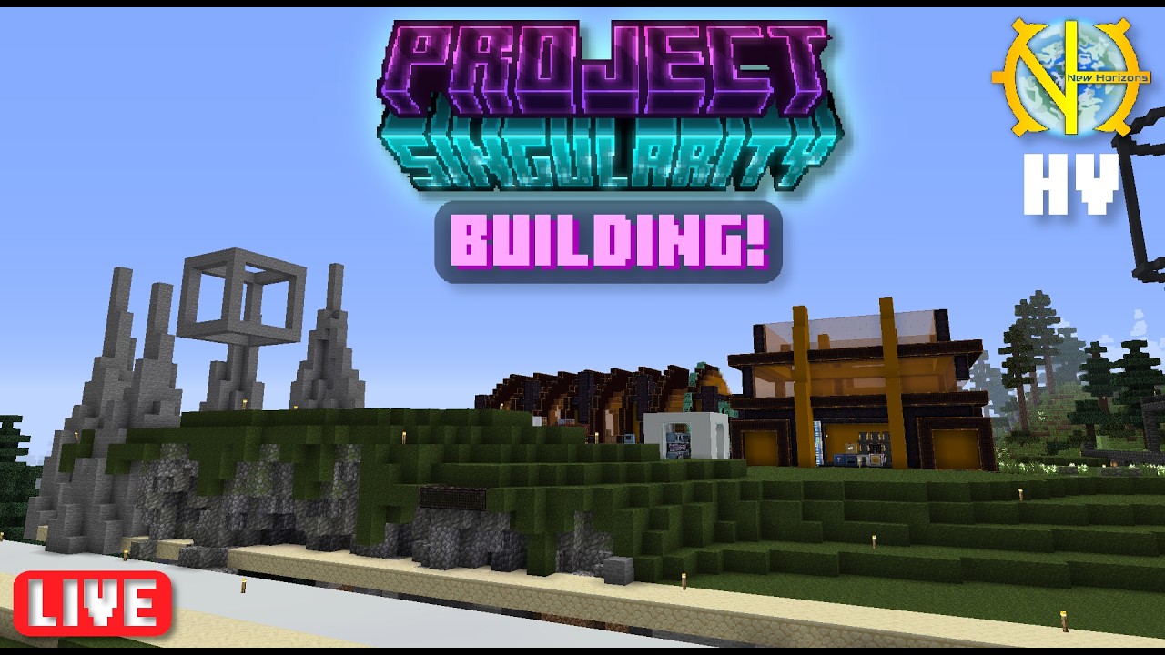 HV Base Terraforming! (part 2) | GTNH Project Singularity SMP Live