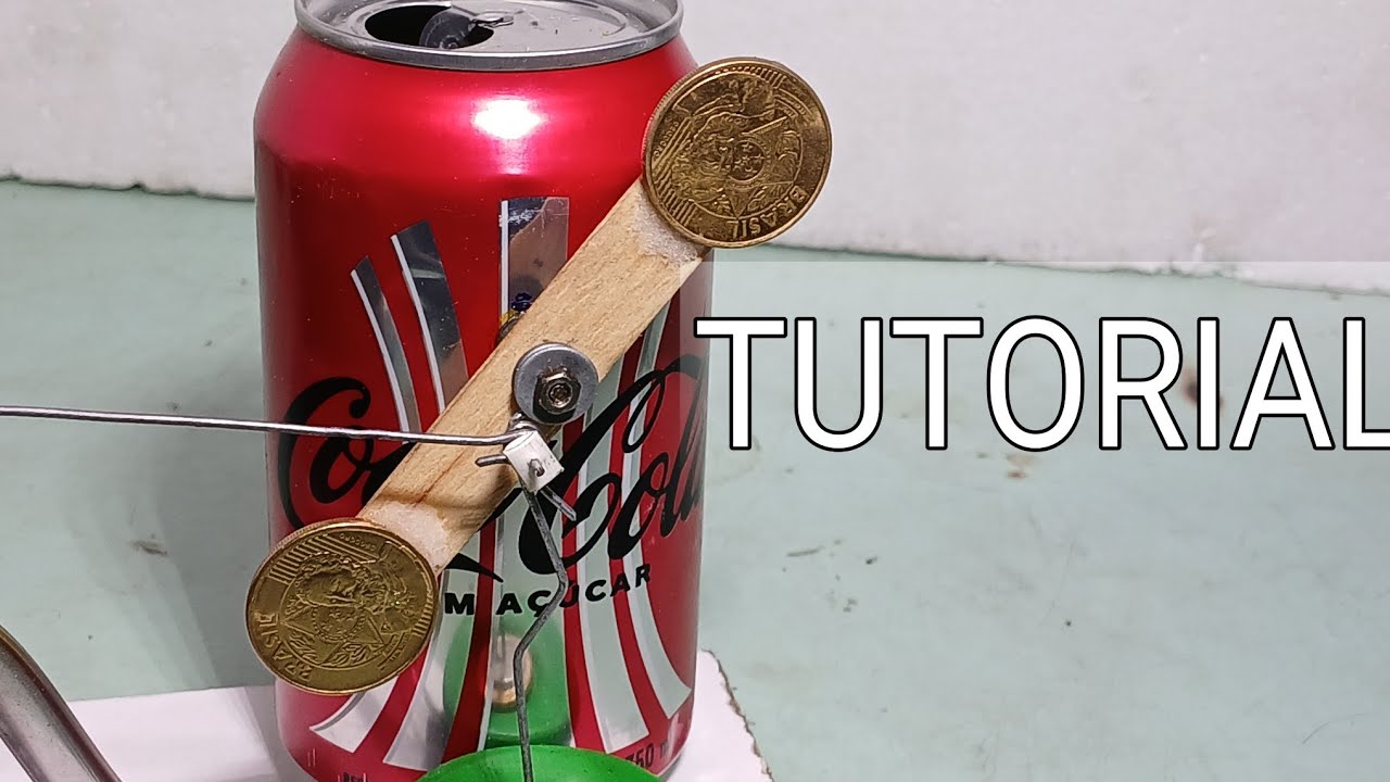 Tutorial Motor Stirling sem volante