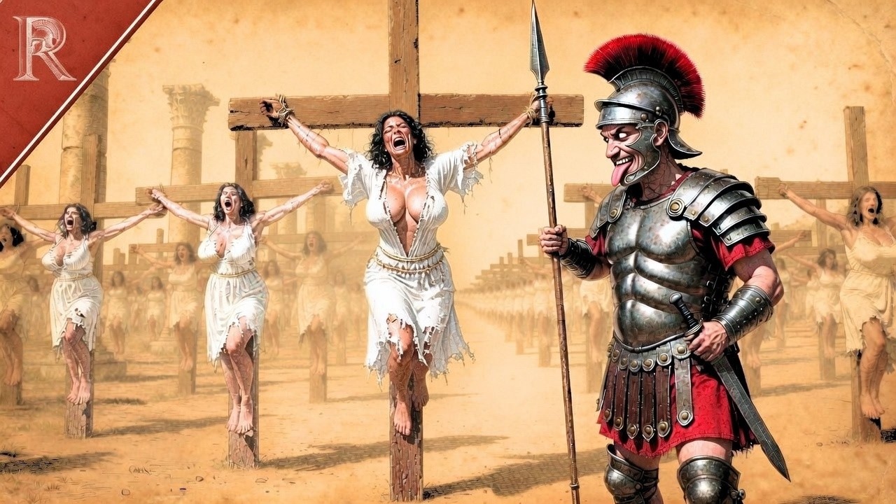 The LAST Moments of Roman Slave Women BEFORE BEING NAILED to the ROADSIDE