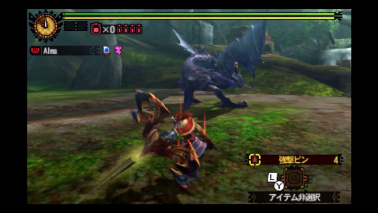 【MH4G】Lv140イャンガルルガ生産弓06’18”46