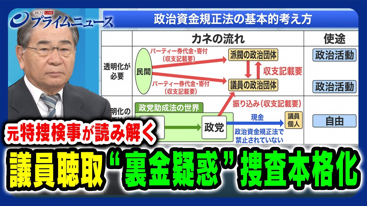 【元特捜検事が徹底分析】強制捜査＆党役員人事は？ 2023/12/18放送＜前編＞