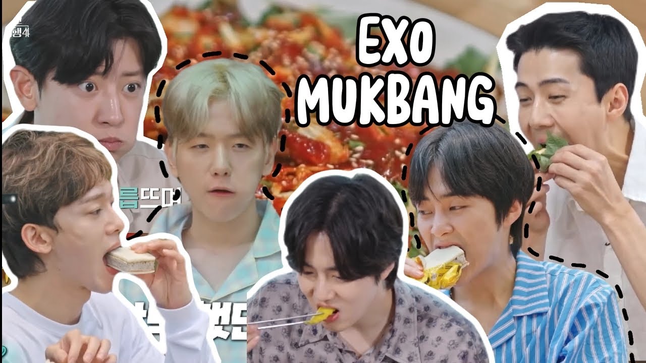 EXO EATING MOMENTS | EXO MUKBANG