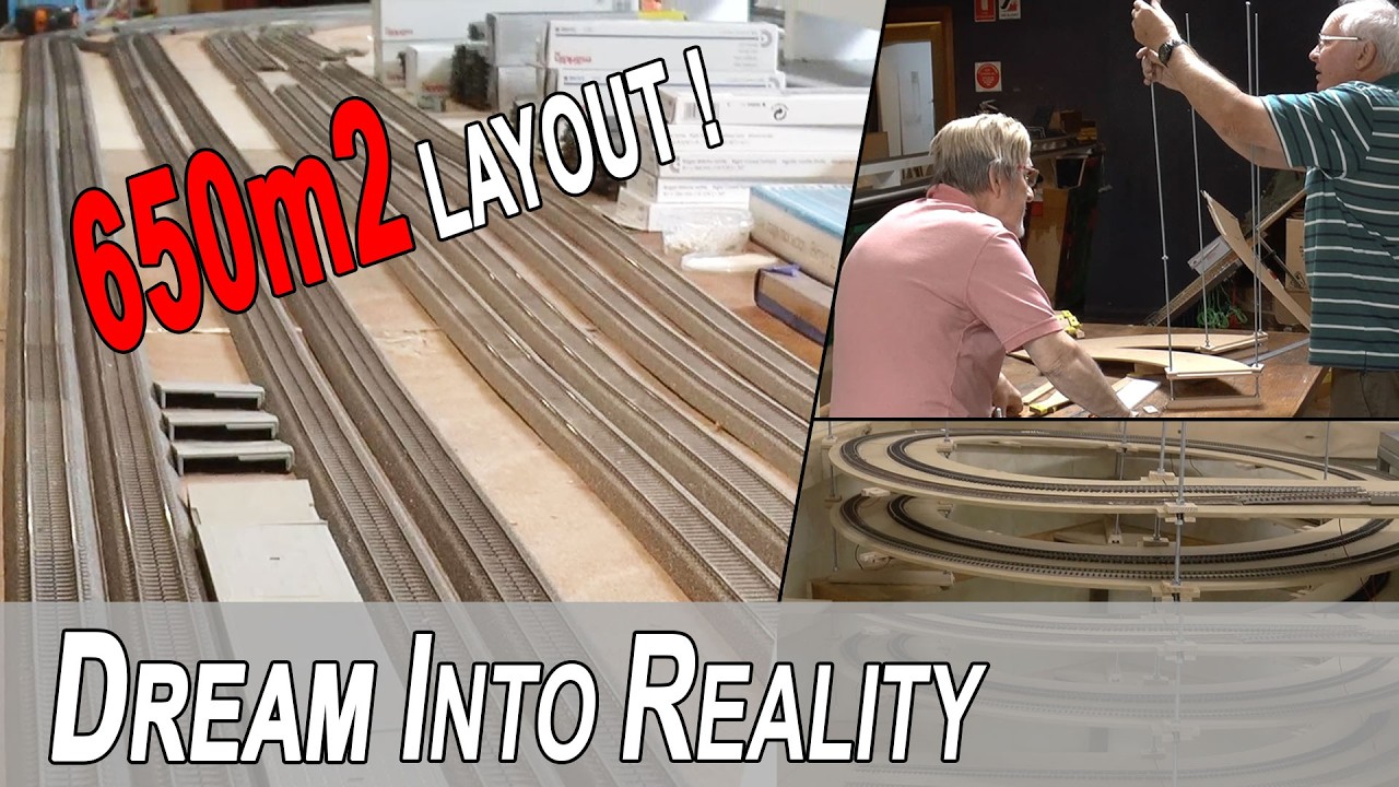 Helping a viewer on Tasmania building his 650m2 dream layout