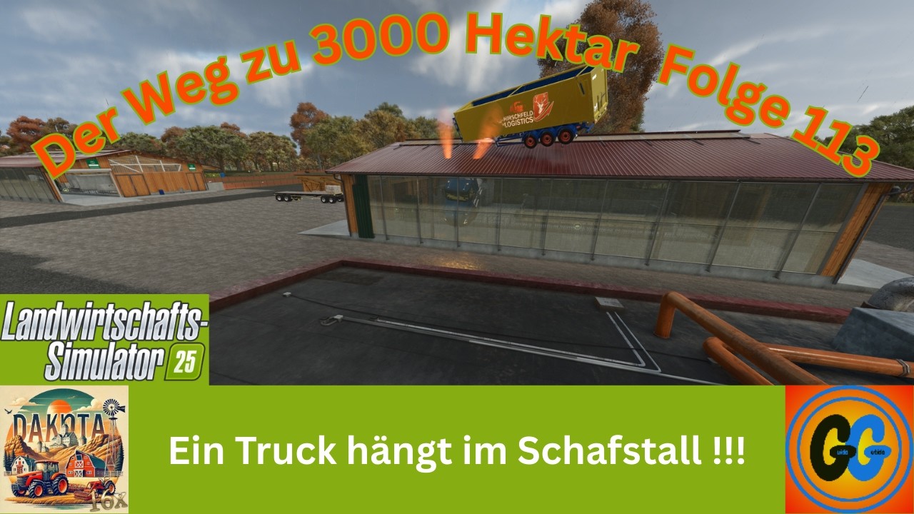 LS25 Dakota 16x Ein Truck hängt im Schafstall !!!! 113