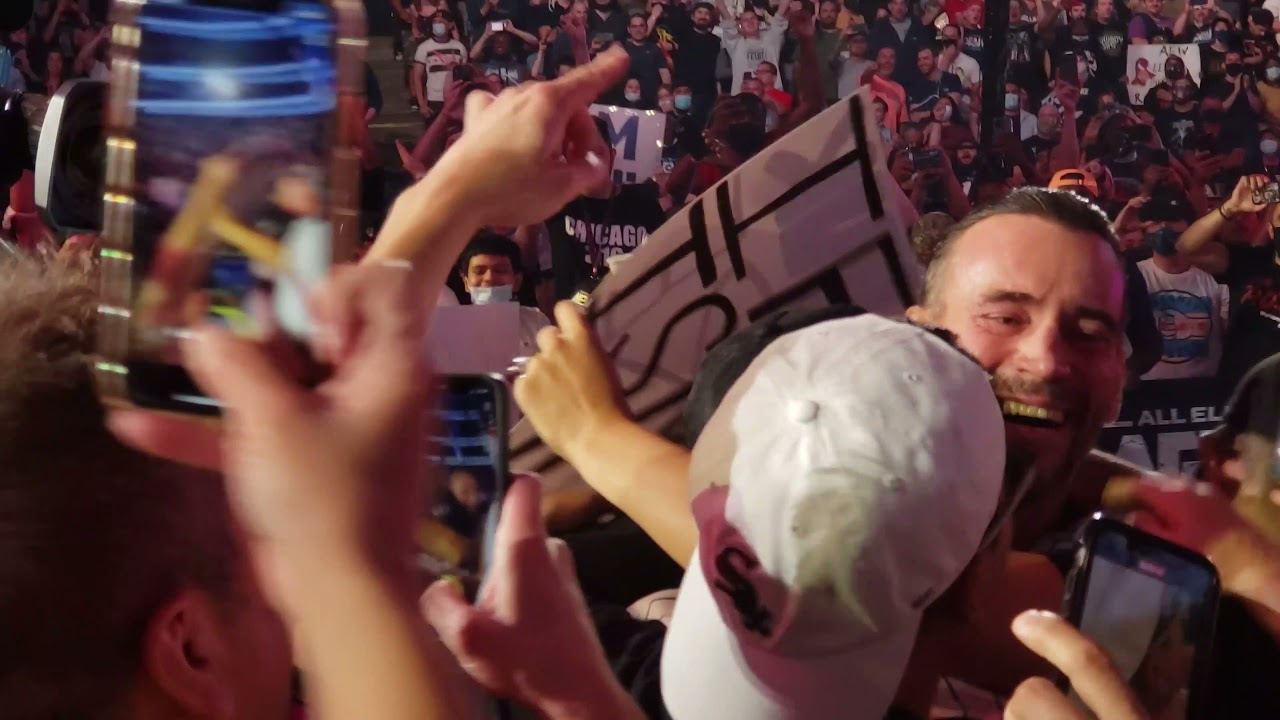 LIVE: CM Punk Debut/ Entrance, The First Dance, AEW Rampage 8-20-21 (Different Camera)