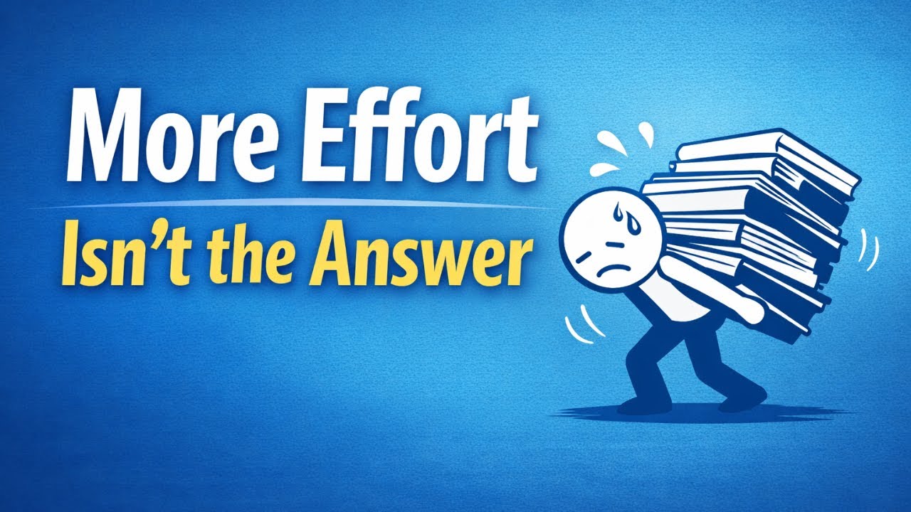 Why More Effort Isn’t the Answer to Money Stress