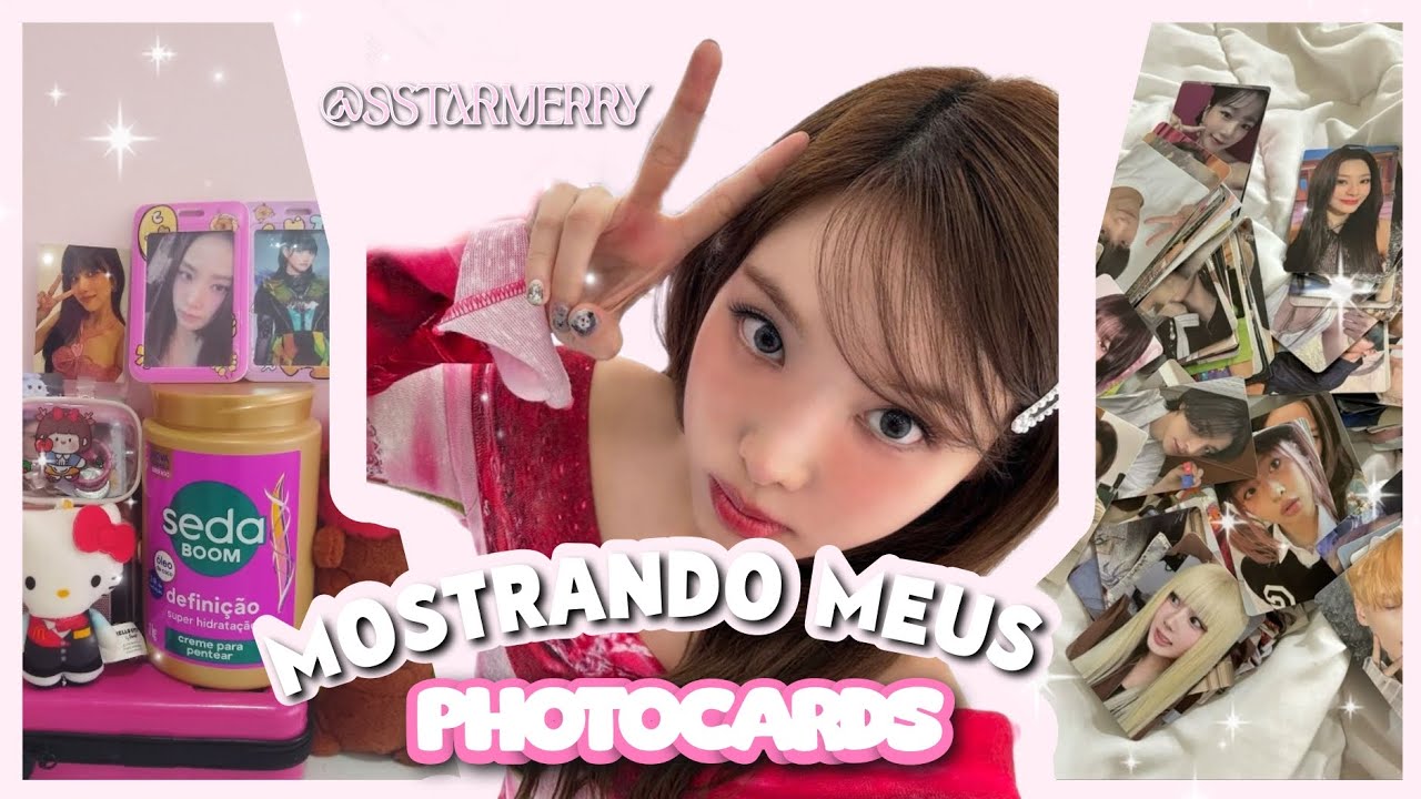 MOSTRANDO MEUS PHOTOCARDS!✨💞 | @sstarmerry | 