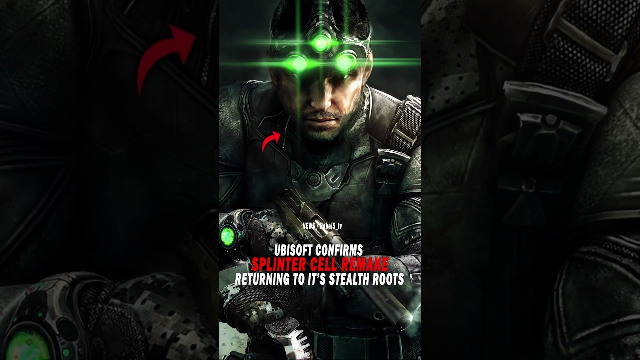 Splinter Cell Remake Sticks With Core Stealth Mechanics #splintercell  #ubisoft #gamingnews