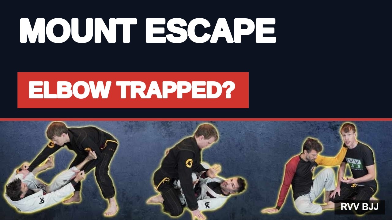 BJJ Lesson 32: Lever Based Escape From Mount - Fundamentals Of Escaping