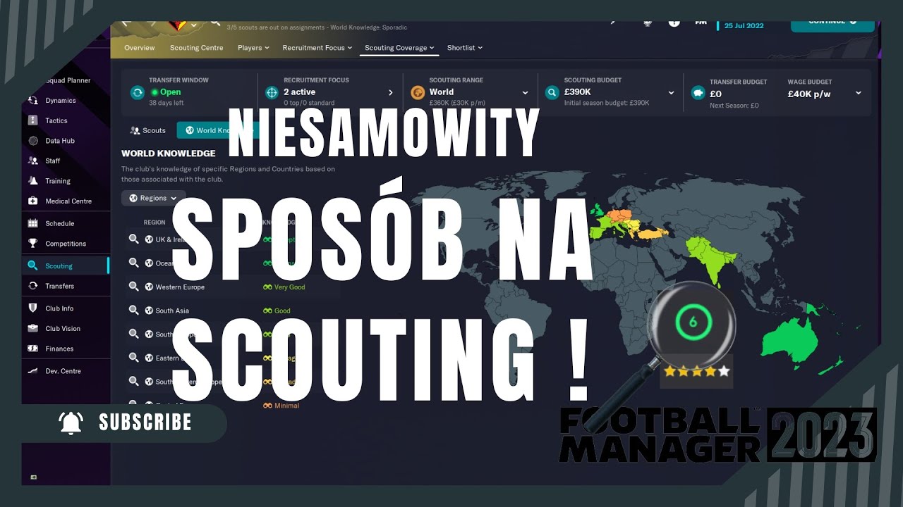 NAJLEPSZY SPOSÓB NA SCOUTING W FM 23 [MUSISZ GO UŻYĆ]